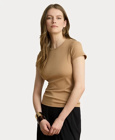 Lauren Ralph Stretch Knit T-Shirt, Regular & Petite