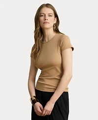 Lauren Ralph Stretch Knit T-Shirt, Regular & Petite