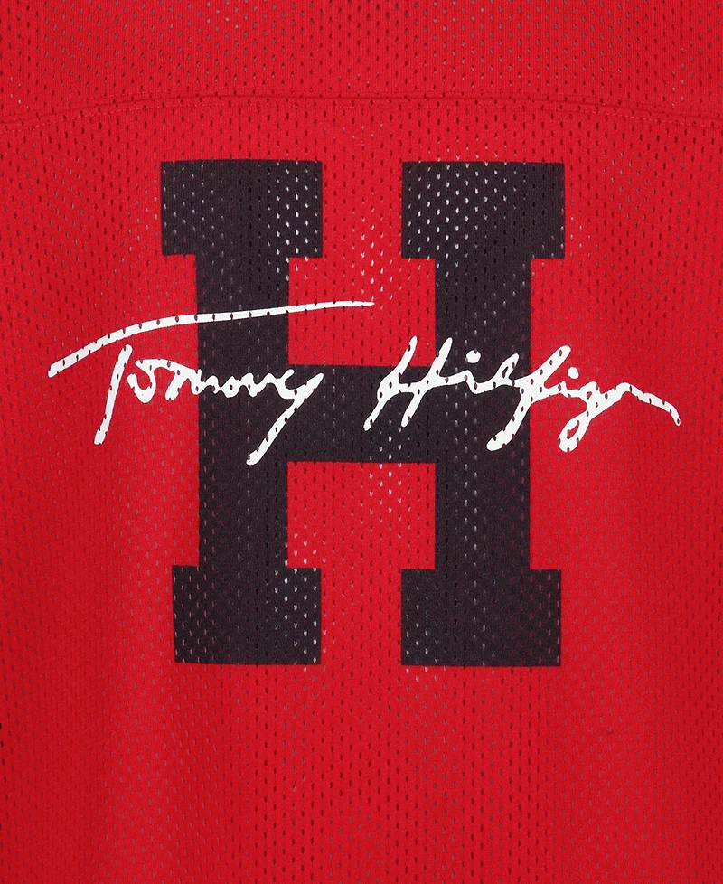 Tommy Hilfiger Boys' 8-20 Logo Mesh Jersey T-Shirt