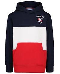 Tommy Hilfiger Boys' 8-20 Color-Blocked Logo Hoodie