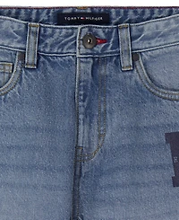 Tommy Hilfiger Boys' 8-20 Straight-Leg Logo Jeans