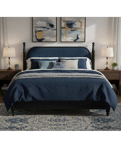 Streamdale Furniture Solid Wood Platform Bed Frame