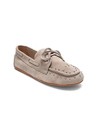 Forever & Always Shoes Women's Cuesta Leather Lace Up Loafer