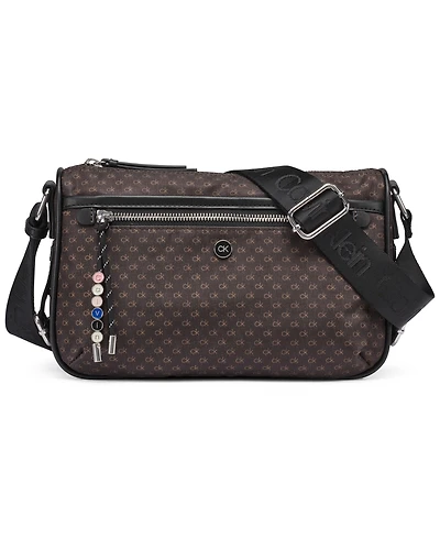 Calvin Klein Caius Zipper Small Crossbody Handbag
