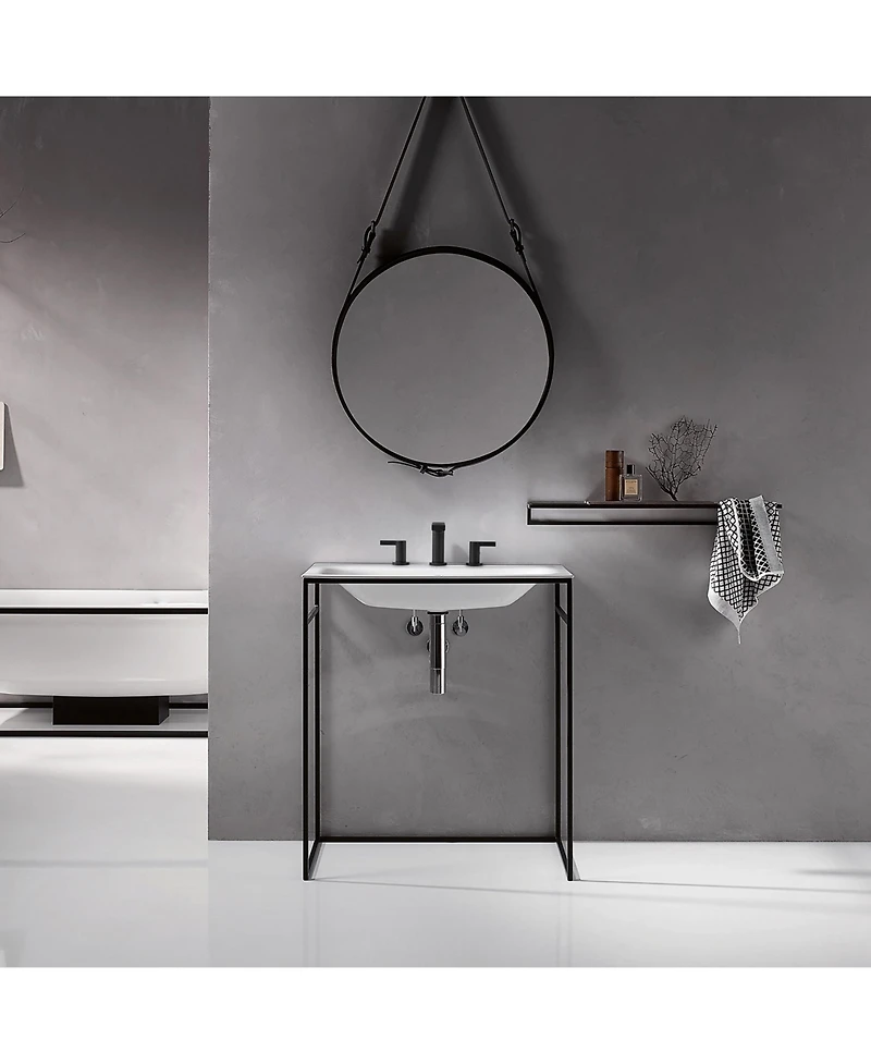 Phying Bathroom Faucet For bathroom Sink With Two Handles And Supply Lines, no swivel