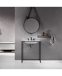 Phying Bathroom Faucet For bathroom Sink With Two Handles And Supply Lines, no swivel