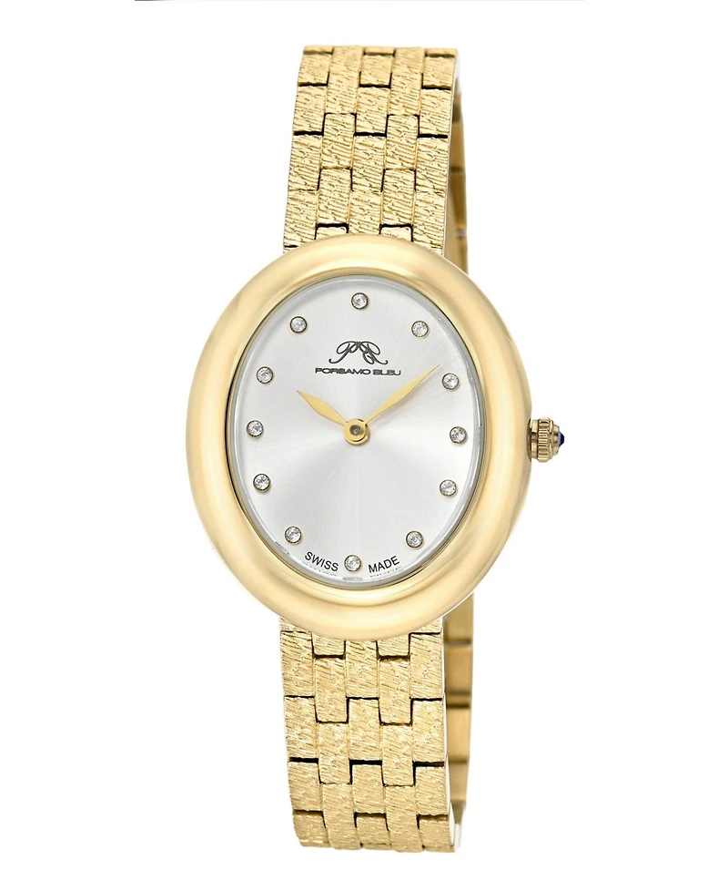 Porsamo Bleu Women's Angelica Stainless Steel Bracelet Watch 1343BANS