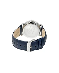 Porsamo Bleu Men's Veritas 1 Genuine Leather Band Watch 1361BVEL