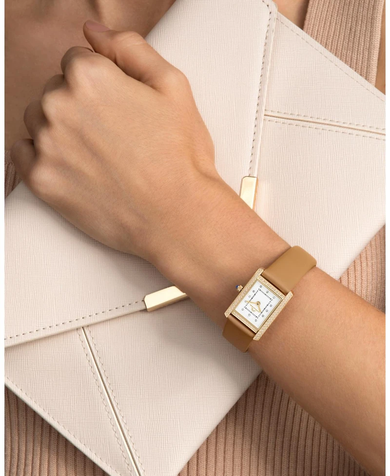 Porsamo Bleu Women's Karolina Genuine Leather Band Watch 1084CKAL