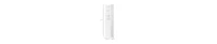 Busdays White Slim Tall Bathroom Storage Cabinet Narrow Linen Tower with Acrylic Door Drawer and Shelves
