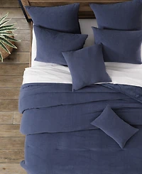 Salt Life Riverside Solid 3-Piece Comforter Set, Full/Queen