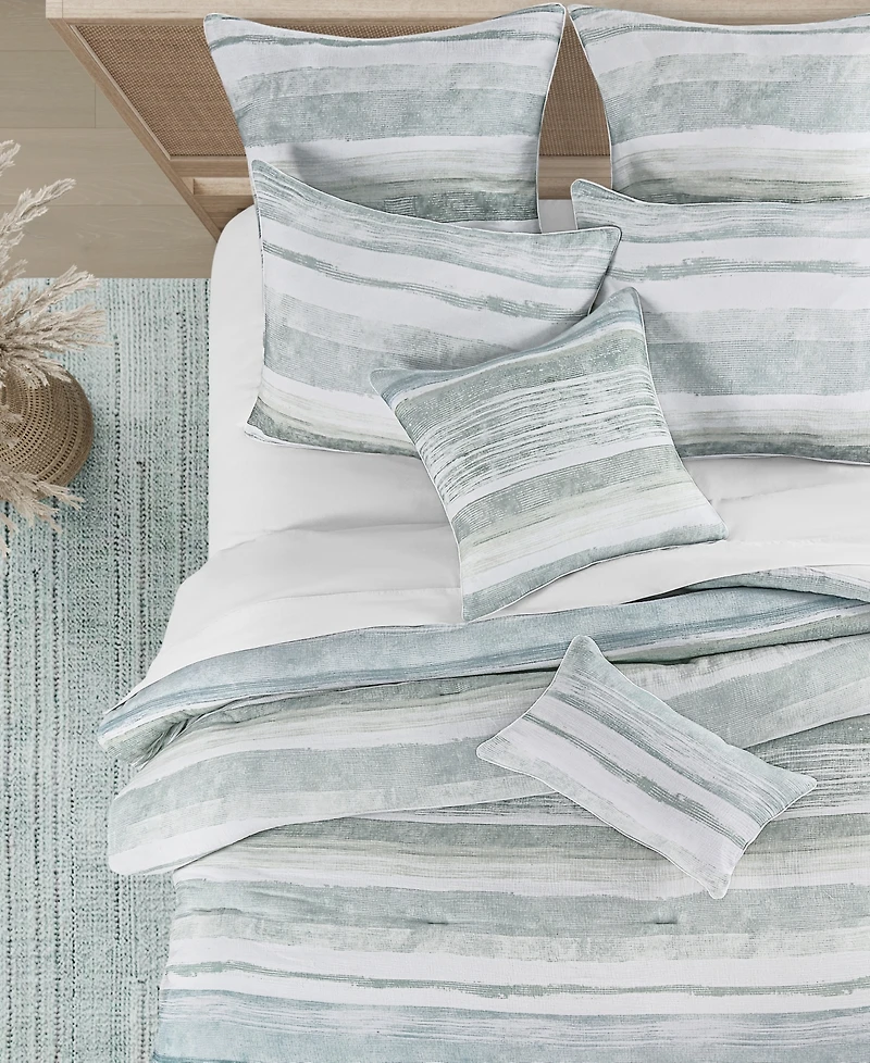 Salt Life Surf Stripe 3-Piece Comforter Set, King/California King
