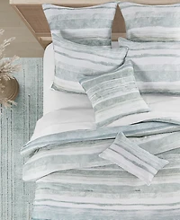 Salt Life Surf Stripe 3-Piece Comforter Set, King/California King