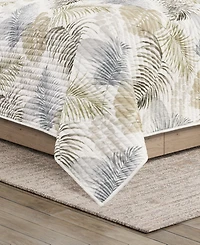Salt Life Hatteras Floral 3-Piece Quilt Set, Full/Queen