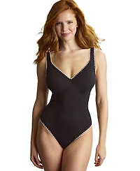 Panache Lingerie Women's Aurora Lara Underwire Plunge One Piece Swimsuit