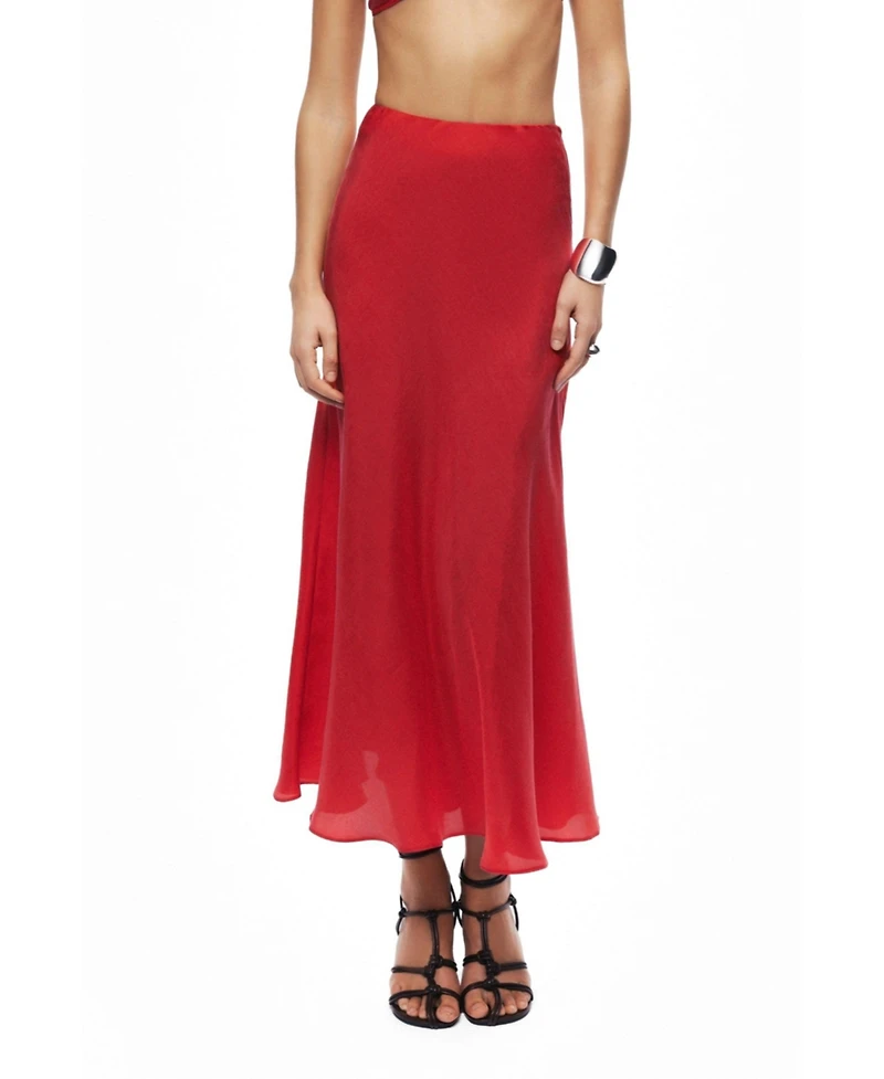 Nocturne Women's Pleated Midi Skirt