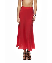 Nocturne Women's Pleated Midi Skirt