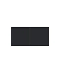 Boyel Living 18 Inch Height Double Door Deep Wall Cabinets, Ready to Assemble Kitchen Cabinet with Solid Wood Frame, Soft-Close Slides and Hinge