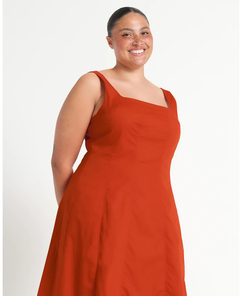 Estelle Women's Rohana A-Line Cotton Summer Mini Dress