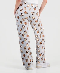 Love Tribe Juniors' Halloween Teddy Bear Straight-Leg Sweatpants