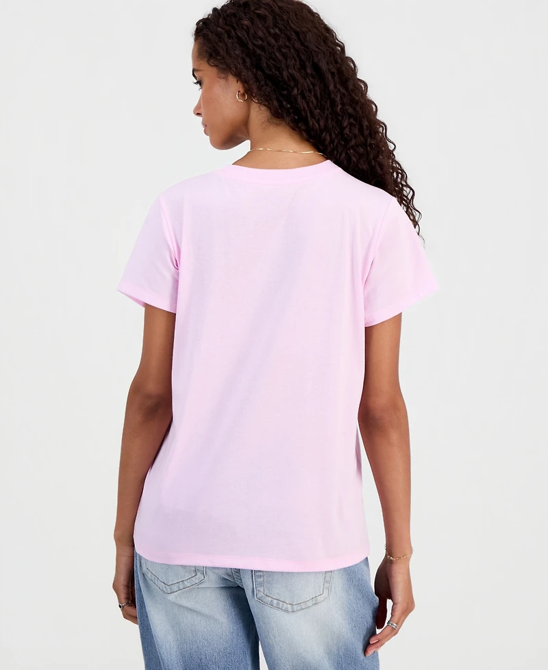 Freeze 24-7 Juniors' Pumpkin Patchwork T-Shirt