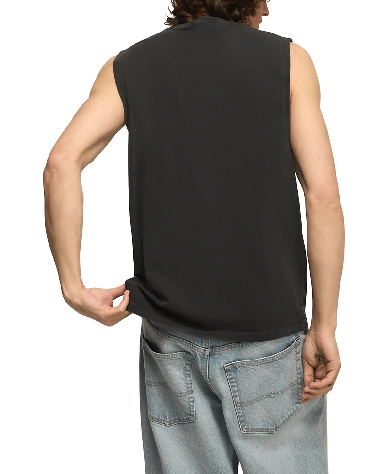 Lucky Brand Men's Coke Polar Bear Graphic Tank Top