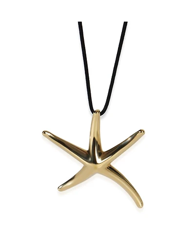 Pre-Owned Tiffany & Co Yellow Gold Elsa Peretti Starfish Pendant