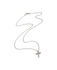 Pre-Owned Tiffany & Co Platinum Diamond Mini Cross Pendant