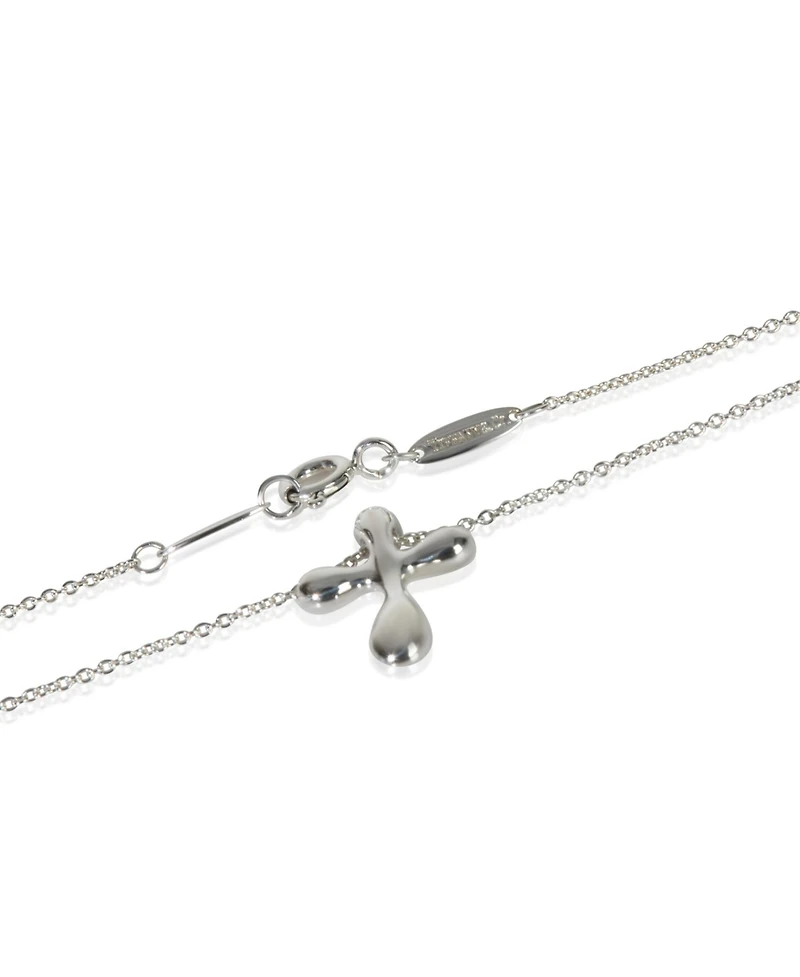 Pre-Owned Tiffany & Co Sterling Silver Elsa Peretti Cross Pendant