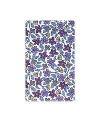 Hudson Baby Girl Cotton Poly Flannel Burp Cloths -Pack