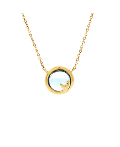 Pre-Owned Tiffany & Co Paloma Picasso Olive Leaf Pendant Necklace
