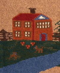 Polo Ralph Lauren Men's Knit Sampler Print Scarf