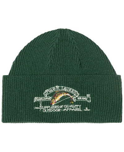 Polo Ralph Lauren Men's Sportsman Cuffed Knit Beanie Hat