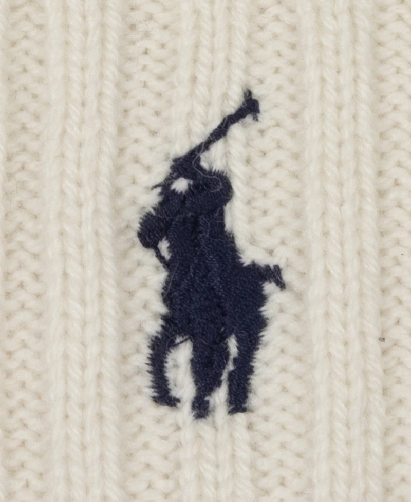 Polo Ralph Lauren Men's Cashmere Blend Cable Beanie Hat