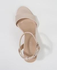 Berness Women's Hania Ankle Strap Block Heel Sandals