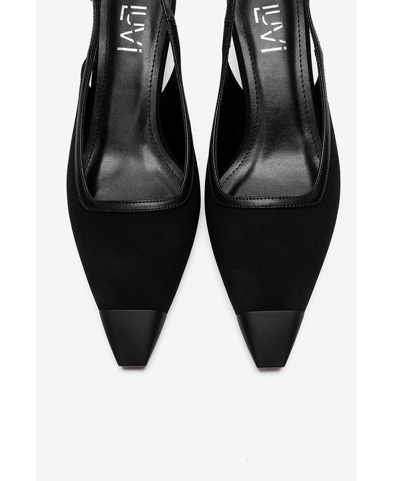 Prologue Shoes women's Hilda Block Heel Pump