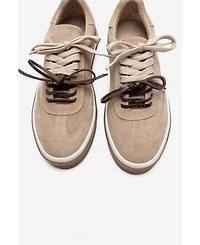 Forever & Always Shoes Women's Melle Leather Sneaker