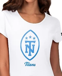Starter Women's White Tennessee Titans Endzone T-Shirt