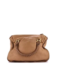 Pre-Owned Chloe Large Marcie Shoulder Bag Leather