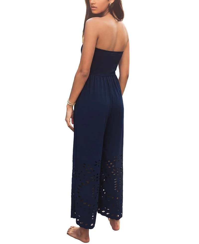 Cupshe Women's V-Neck Zipper Closure Jumpsuit