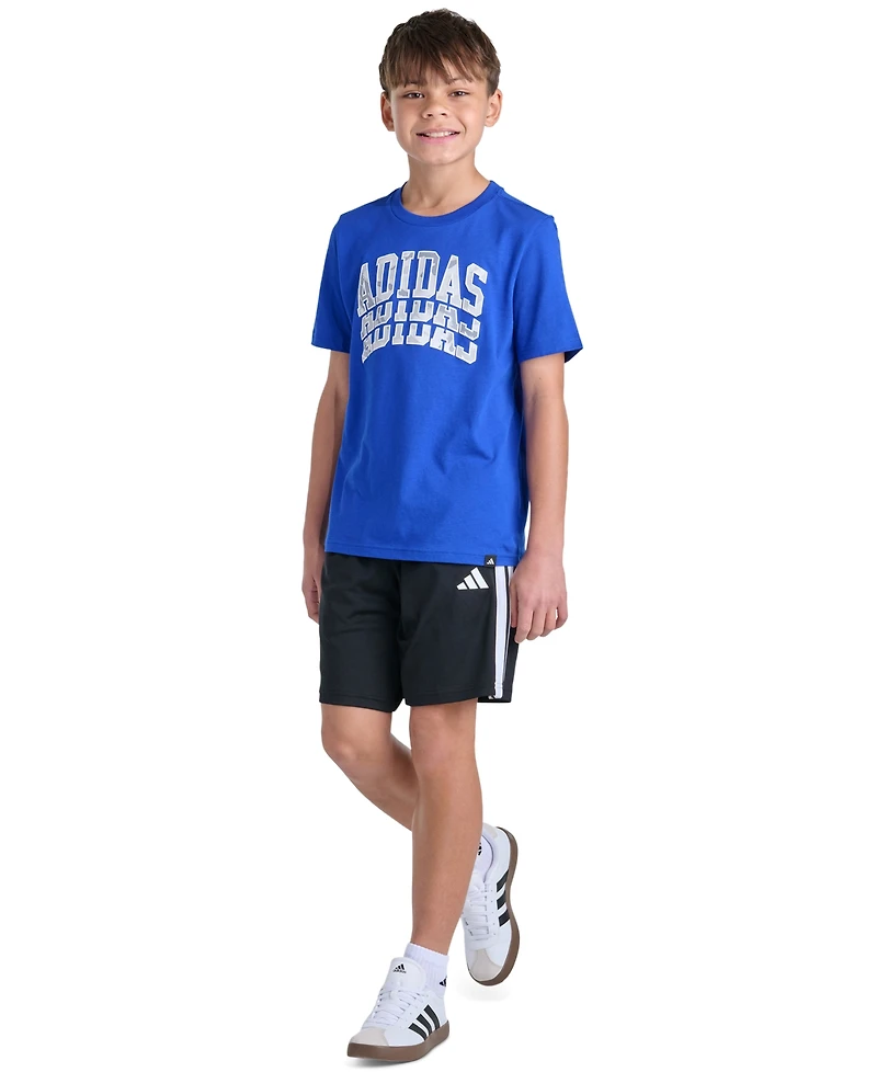 adidas Boys' 8-20 Short-Sleeve T-Shirt