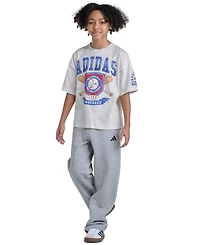 adidas Boys' 8-20 Short-Sleeve Baseball T-Shirt