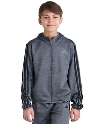 adidas Boys' 8-20 Long-Sleeve Hooded Jacket