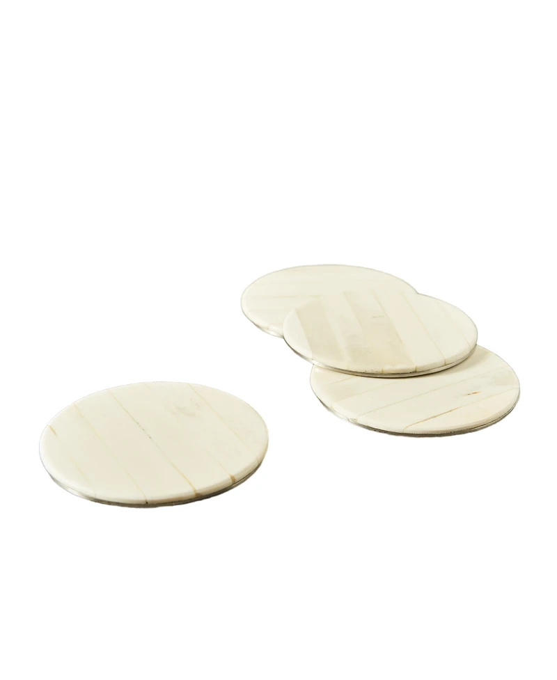 The Collective Set of 4 Blanco Coasters