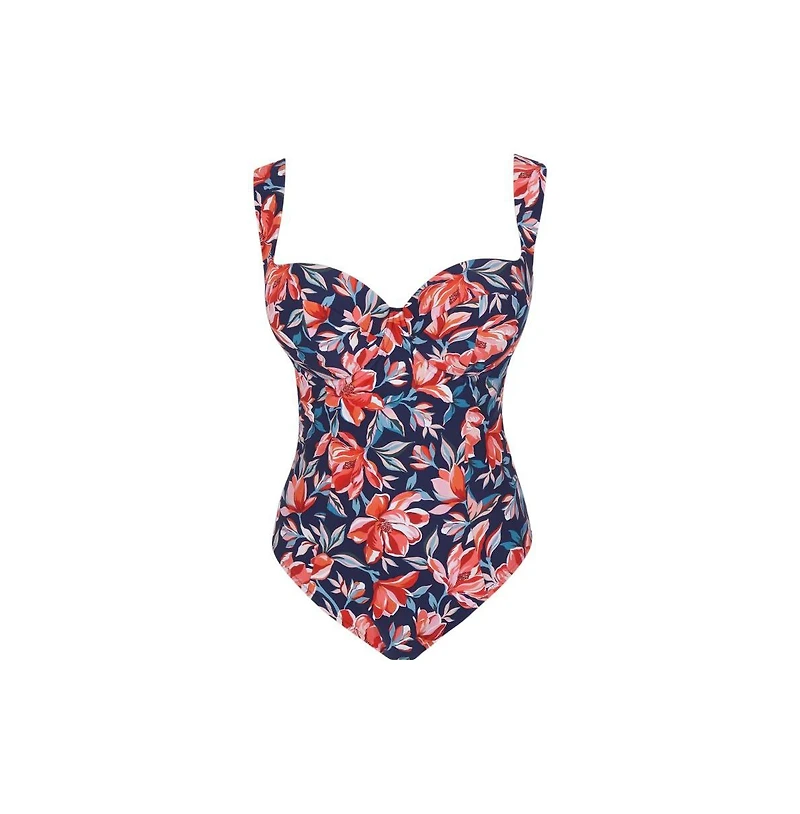 Panache Lingerie Women's Liliflora Monica Underwire Padded Balcony One Piece Swimsuit
