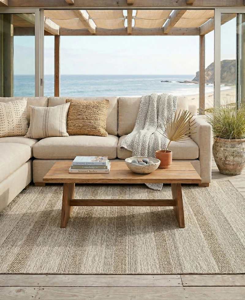 Lr Home Oliva Oliva-115 5' x 7' Outdoor Area Rug