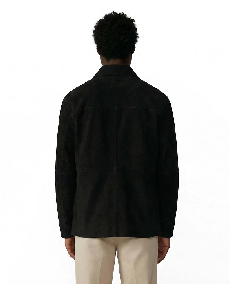 Furniq Uk Men's Suede Jacket