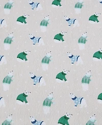 Winter Nights Cotton Flannel Full Sheet Set