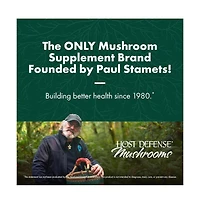 Host Defense Maitake Capsules - Immune & Cellular Health Support Supplement - Dietary Herbal Supplement with Maitake Mushroom & Mushroom Mycelium