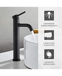 Phying Single Hole Single Handle Bathroom Sink Faucet, Modern Design, Easy to Install